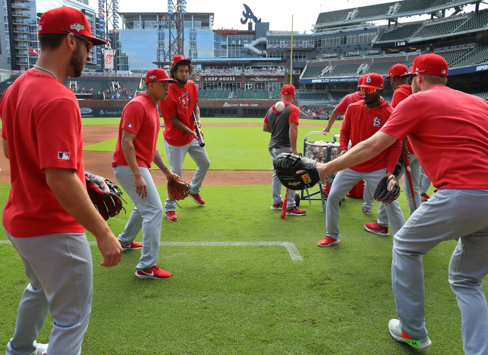 St. Louis Cardinals vs Atlanta Braves, Game 5 NLDS in St. Louis